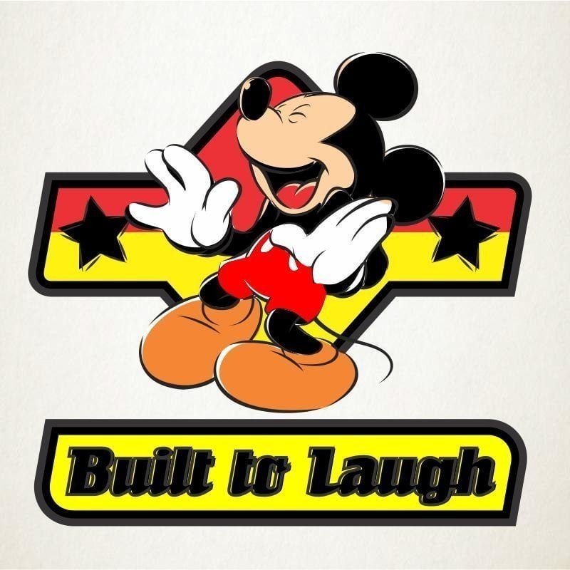 mickey construido para reir