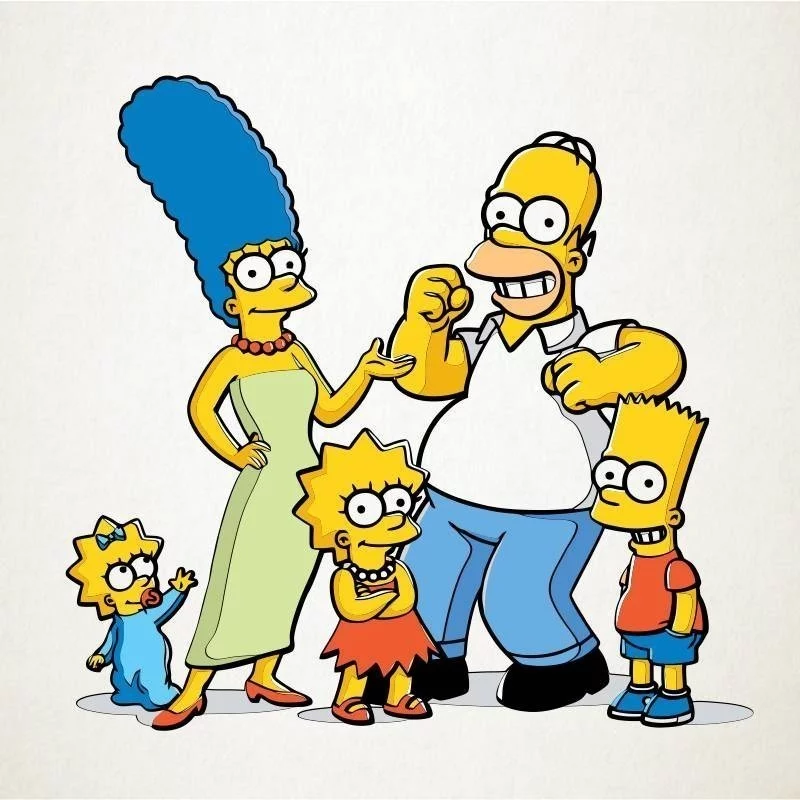 la famila simpson